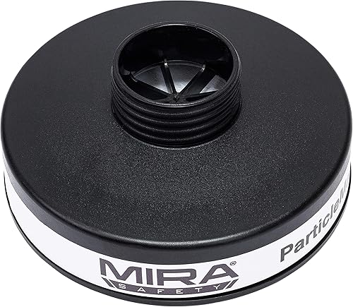 Miniatura 6 de MIRA Safety - Filtro de Máscara de Gas Único de 40mm - Filtros de Respirador de Aire - Vida útil de 20 años