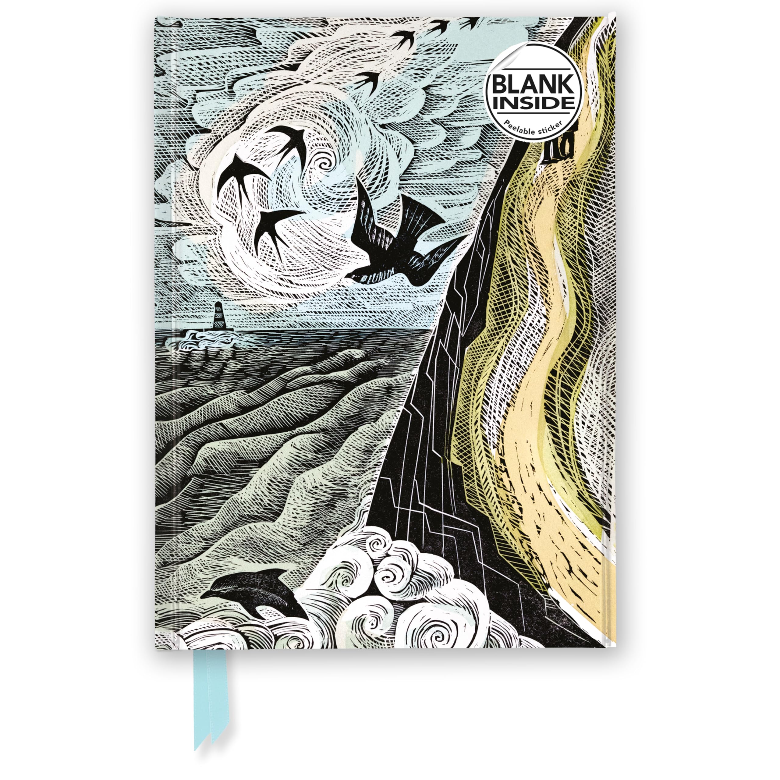 Angela Harding: Cornish Path (Foiled Blank Journal) (Flame Tree Blank Notebooks)