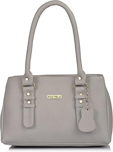 Fostelo Women’s Vegan Leather Riverside Handbags Shoulder Hobo Bag Ladies Purse (Large)