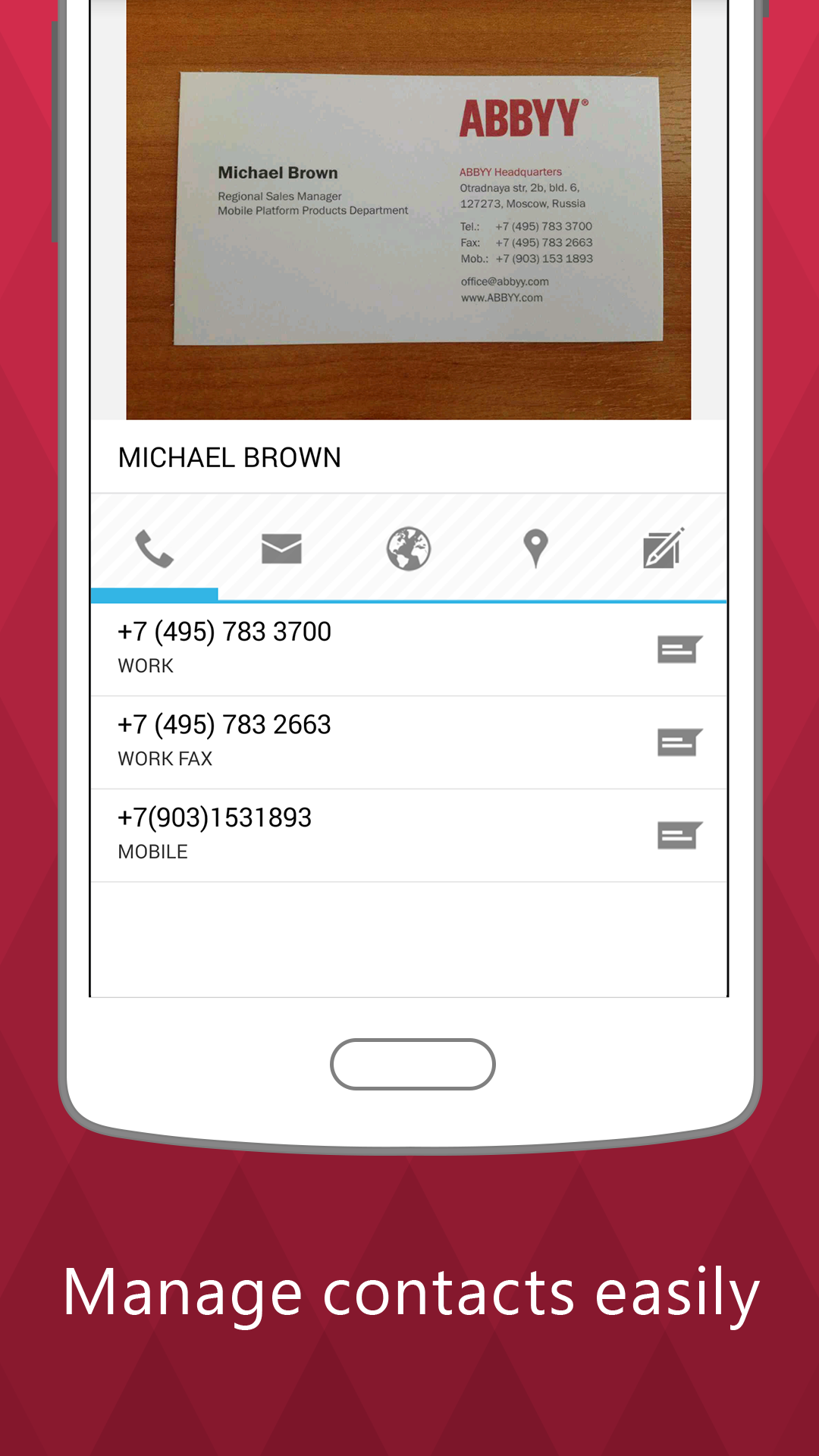 Business Card Reader PROAmazon.deAppstore for Android