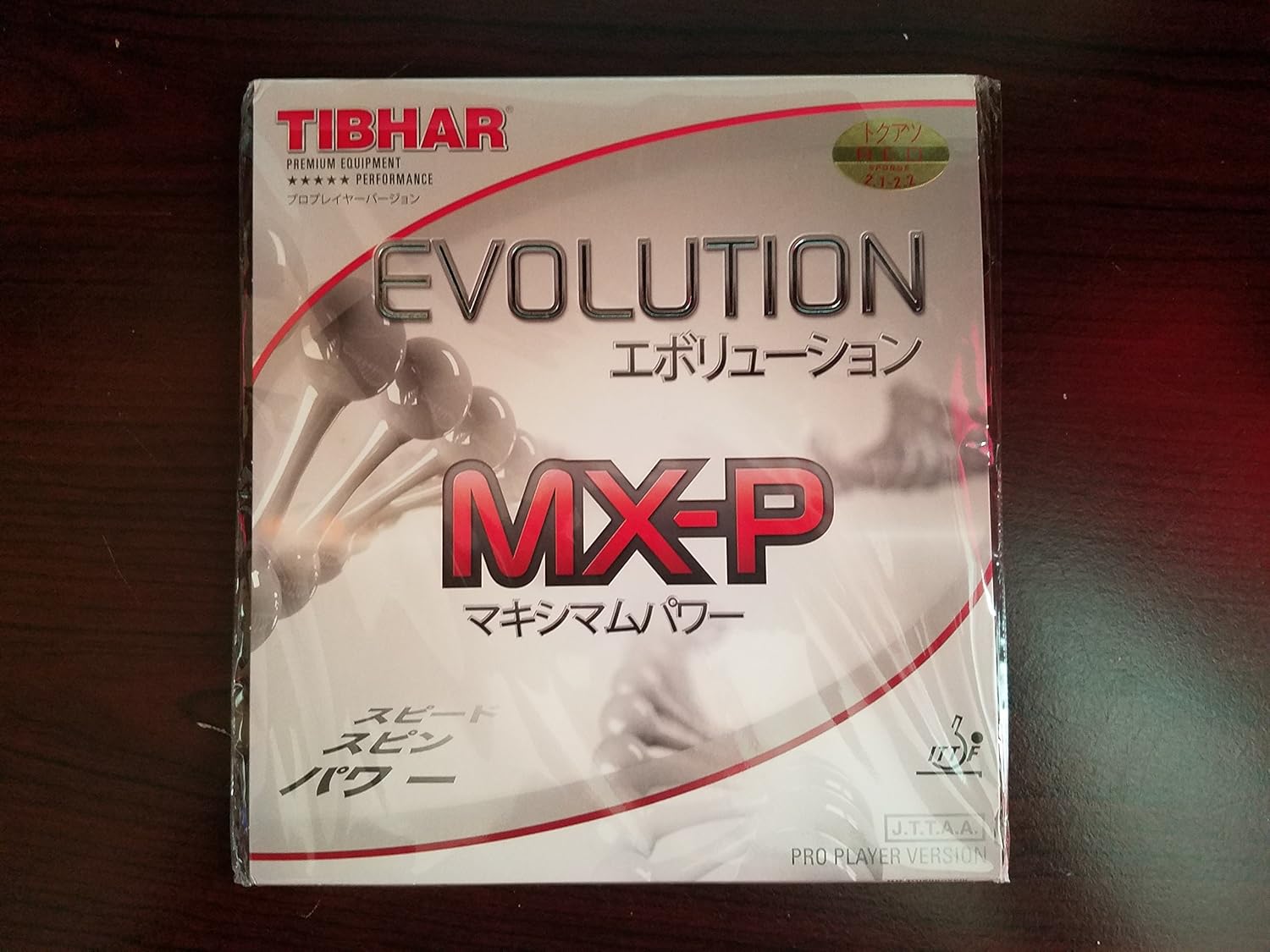 Tibhar Evolution MX-P Table Tennis Rubber