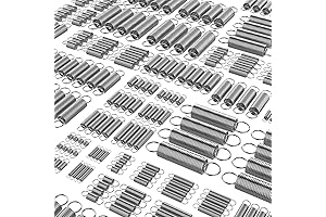 Extension Springs: 25 Sizes Assortment Kit for Shop and Home Repairs, Crafted...