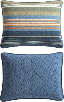 Eddie Bauer - Full/Queen Quilt Set, Reversible Cotton Bedding with Matching Shams, Home Decor for All Seasons (Yakima Green, Full/Queen)
