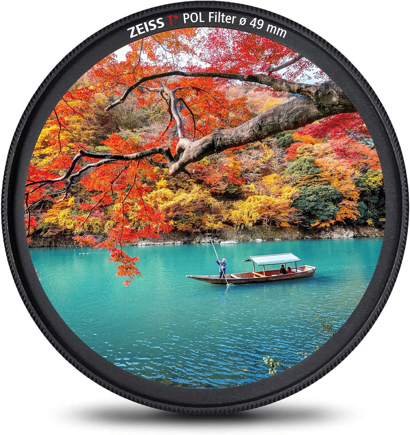 ZEISS T* Anti-Reflective Coating POL Circular Polarizer Lens Filter 49mm