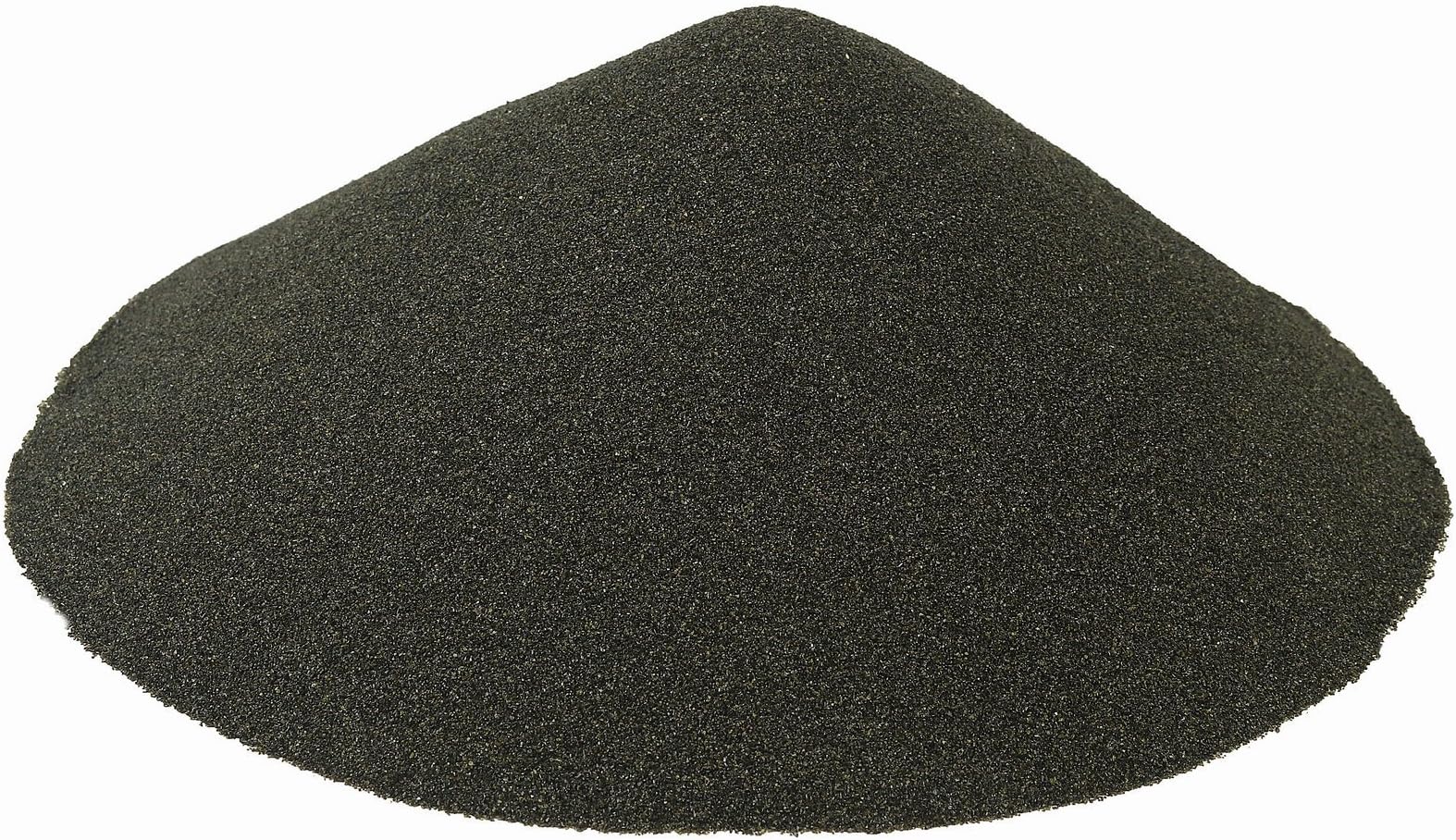 BLACK BEAUTY Abrasive Blast Media Extra Fine Abrasive 30/60 Mesh Size for use in Sandblast Cabinet - 50 LBS