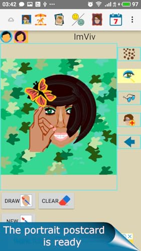 ImViv: Criador de retratos e clipes engraçados