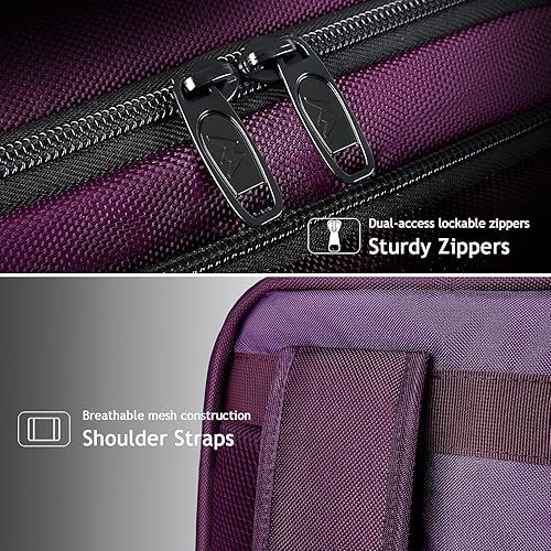 Miniatura 7 de MATEIN Mochila de viaje, mochila de viaje grande para laptop de viaje de 40 L aprobada para hombres y mujeres