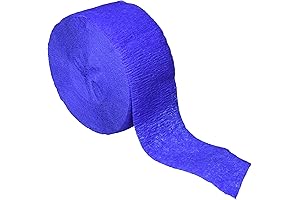 Premium Royal Blue Crepe Paper Streamer