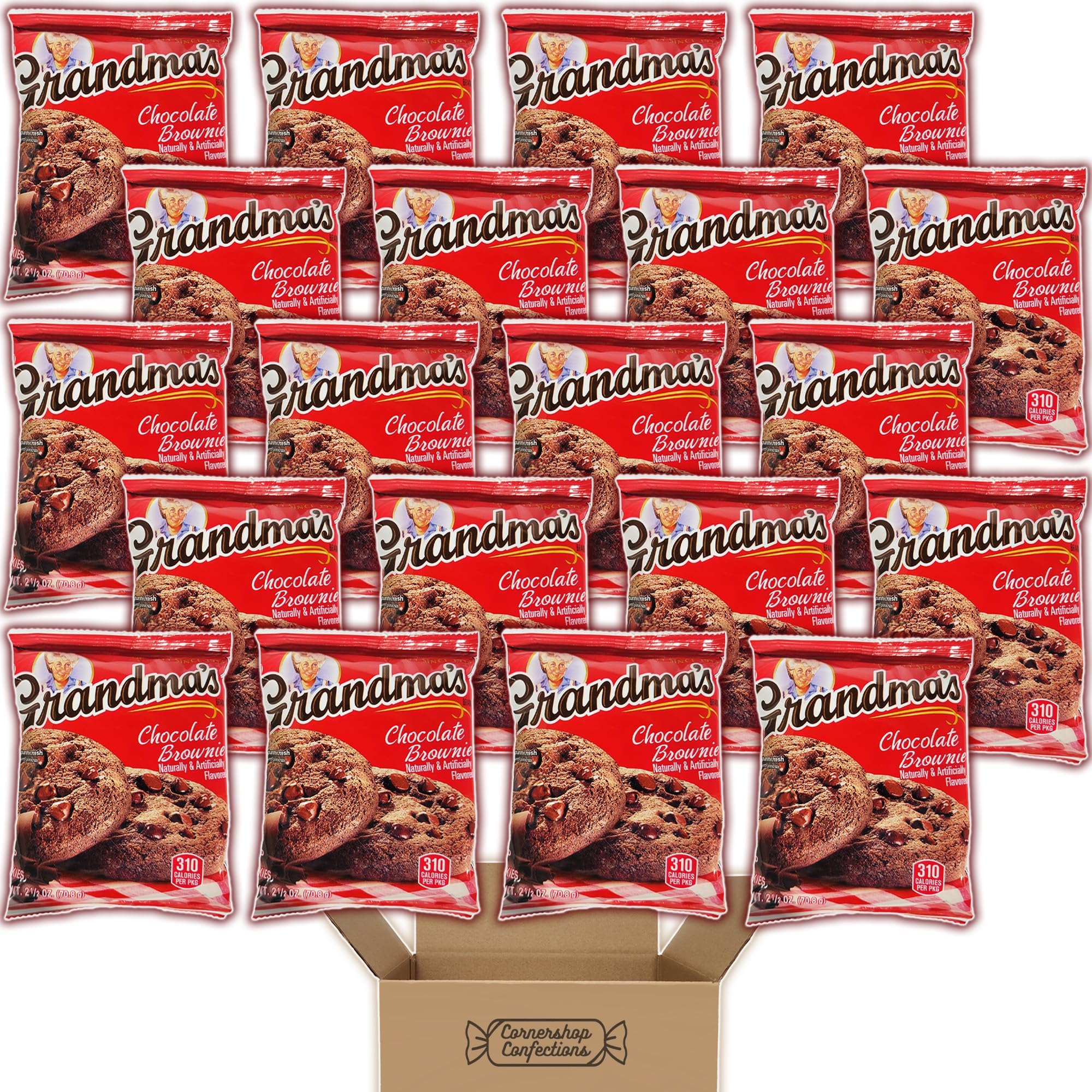 Grandma's Chocolate Brownie Cookies Bulk Pack 20