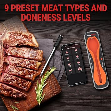 Thermopro TP960 Bluetooth, Digital,Tek problu profesyonel Et Termometresi