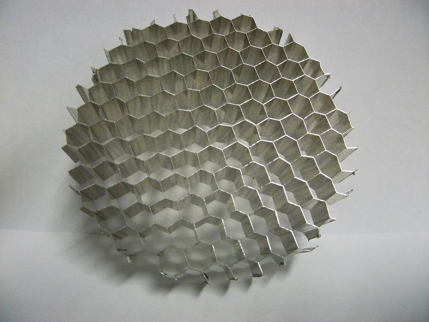 Aluminum Grid Core, 1/8" Cell, 2"dia Disk.125