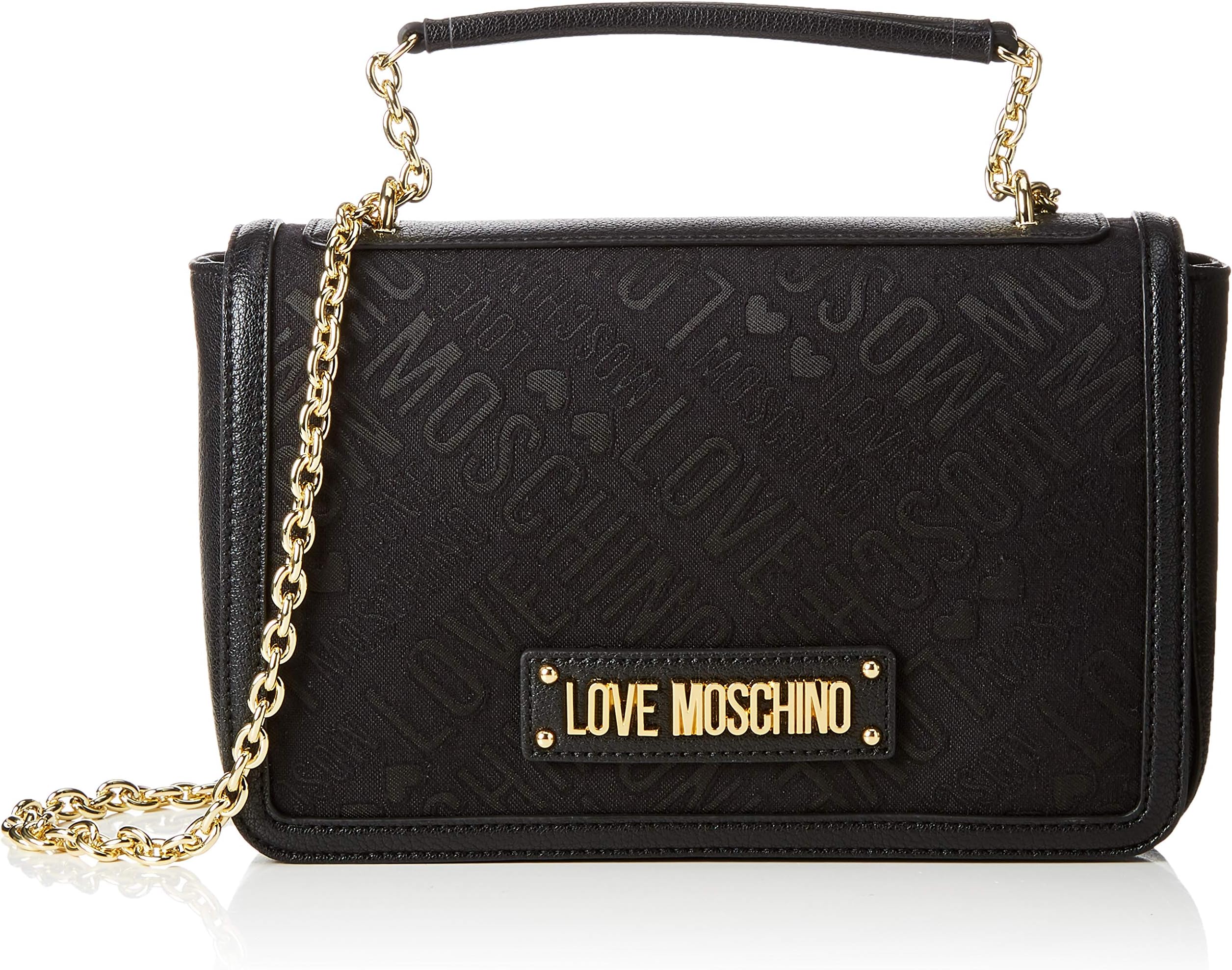 Love Moschino Shoulder Bag, Black (Nero)