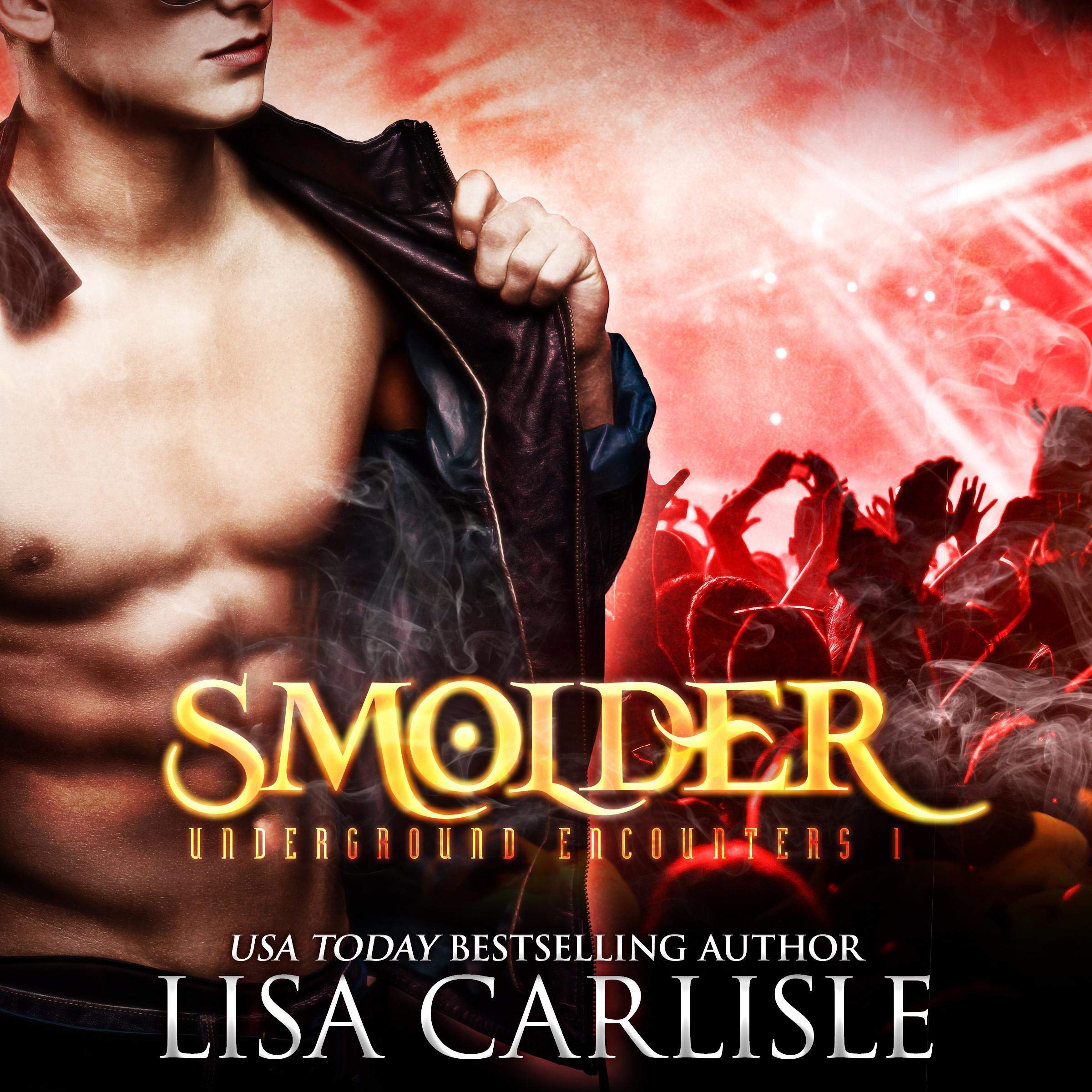 Cover art for Smolder: A Gothic Club Vampire Romance with Shifters