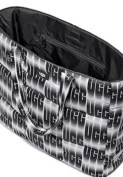 Amazon.com: UGG Women's Ellory Puff Tote Tote_Bag, Black