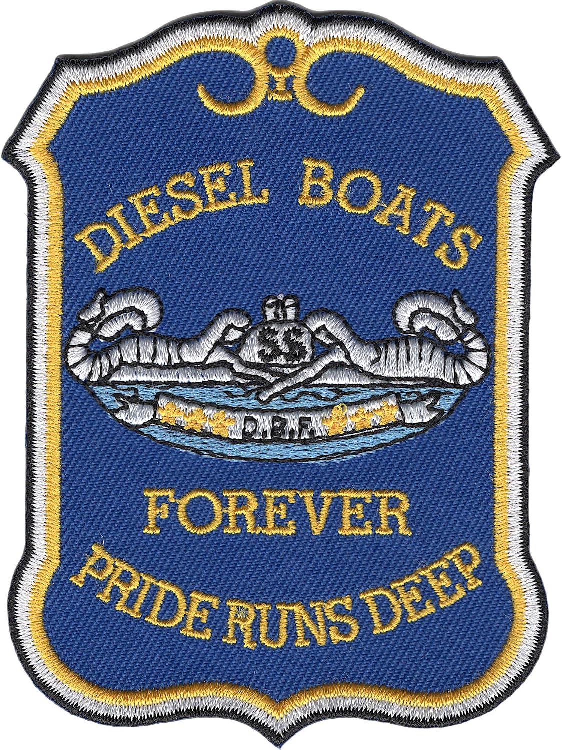 Diesel Boats Forever Collectible Novelty Patch