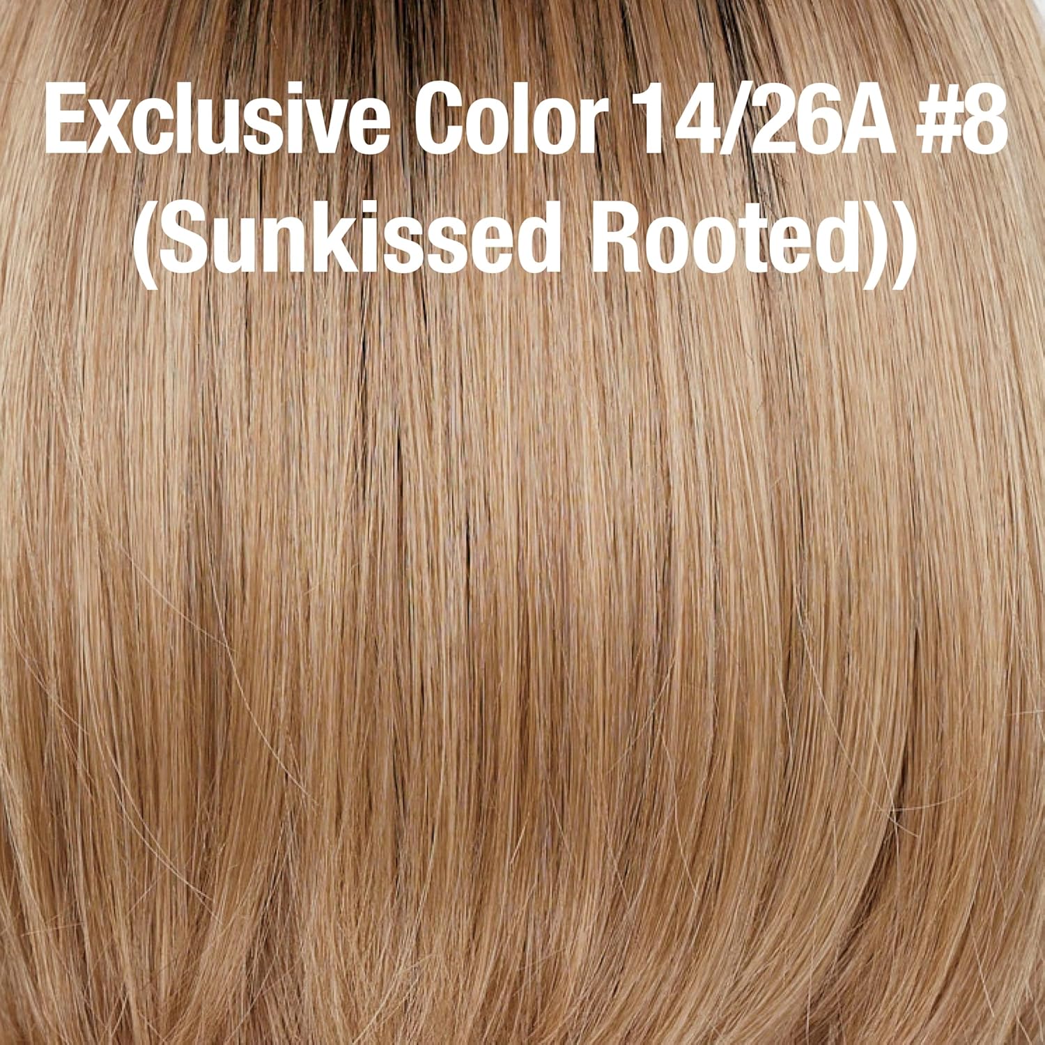 Paula Young Salem VersaFiber Wig Heat-Stylable Bob Wig with Notched Bangs and Rounded Silhouette