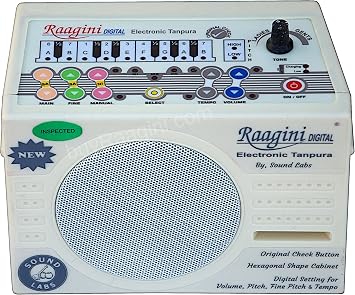 Raagini Digital Electronic Tanpura by Sound Labs - Tambura (PDI-DG)