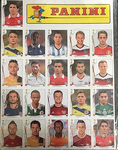 Panini Pegatinas ACTUALIZAR Copa del Mundo Brasil 2014 71 pegatinas, completa tu colección!!