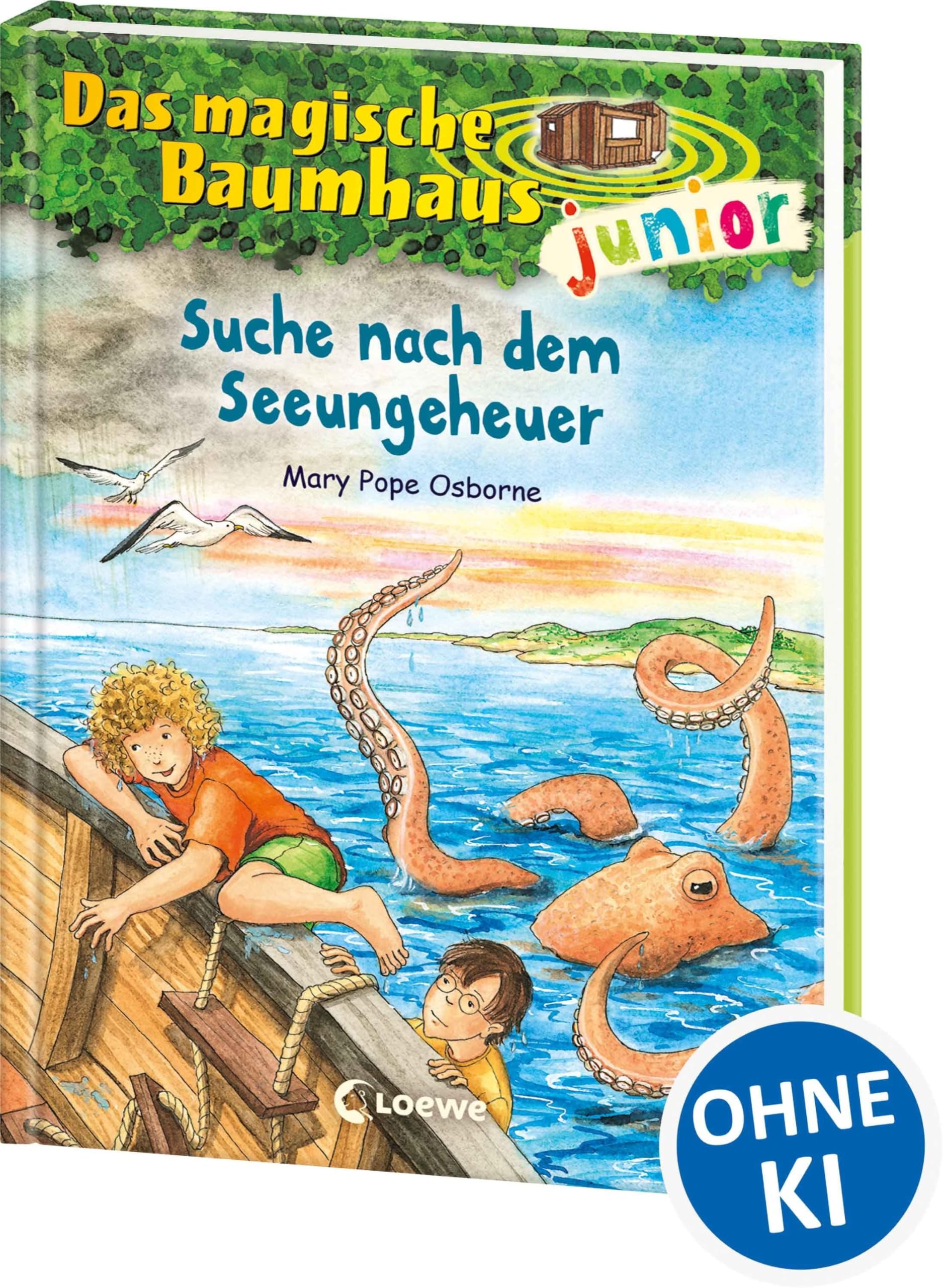 Das magische Baumhaus junior (Band 36) - Suche nach dem Seeungeheuer: Kinderbuch zum Vorlesen und ersten Selberlesen - Mit farbigen Illustrationen - Für Mädchen und Jungen ab 6 Jahren