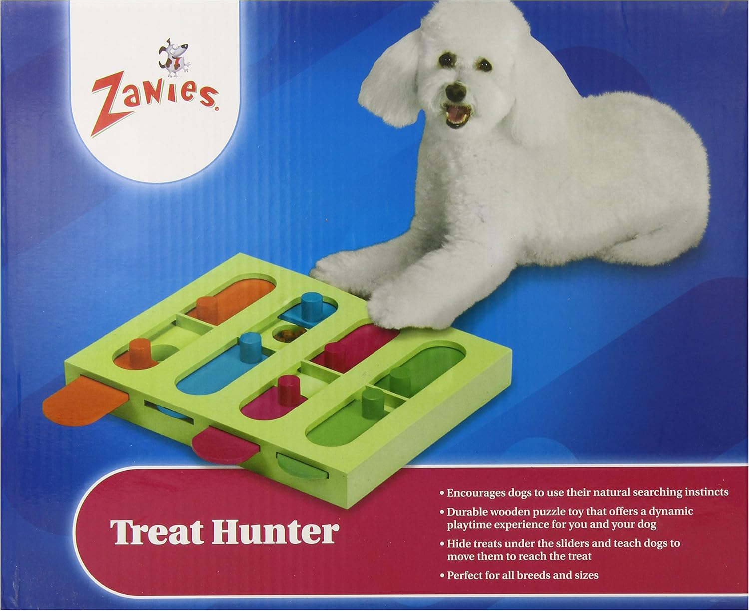 Pet Supplies Pet Chew Toys Zanies Treat Hunter Puzzle Dog Toy