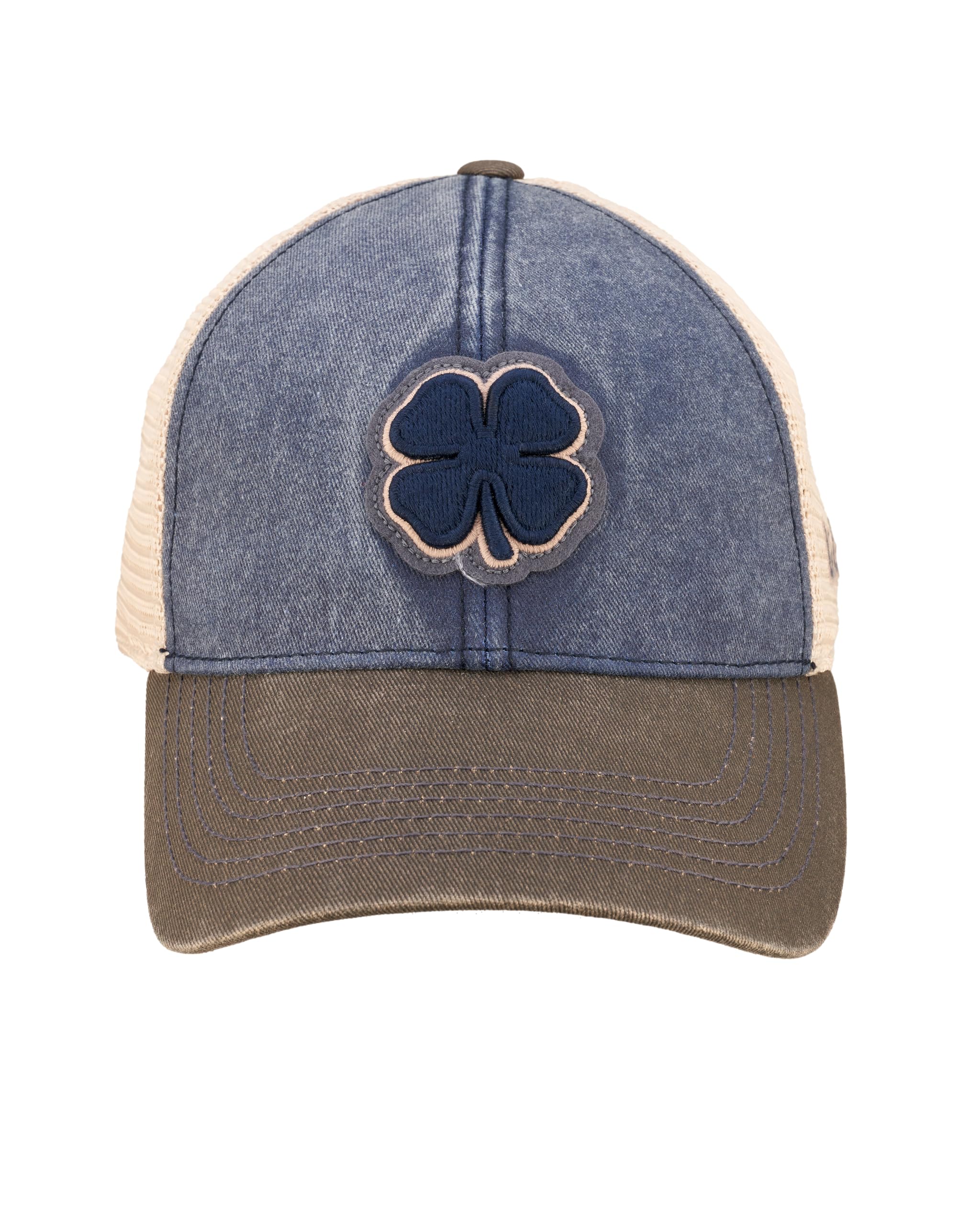 Vintage Black Clover Trucker Hat Black Clover Unisex Two Tone