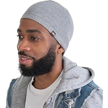 SnugZero Unisex Cotton Beanie for Everyday Wear in Solid Colors Men and Women