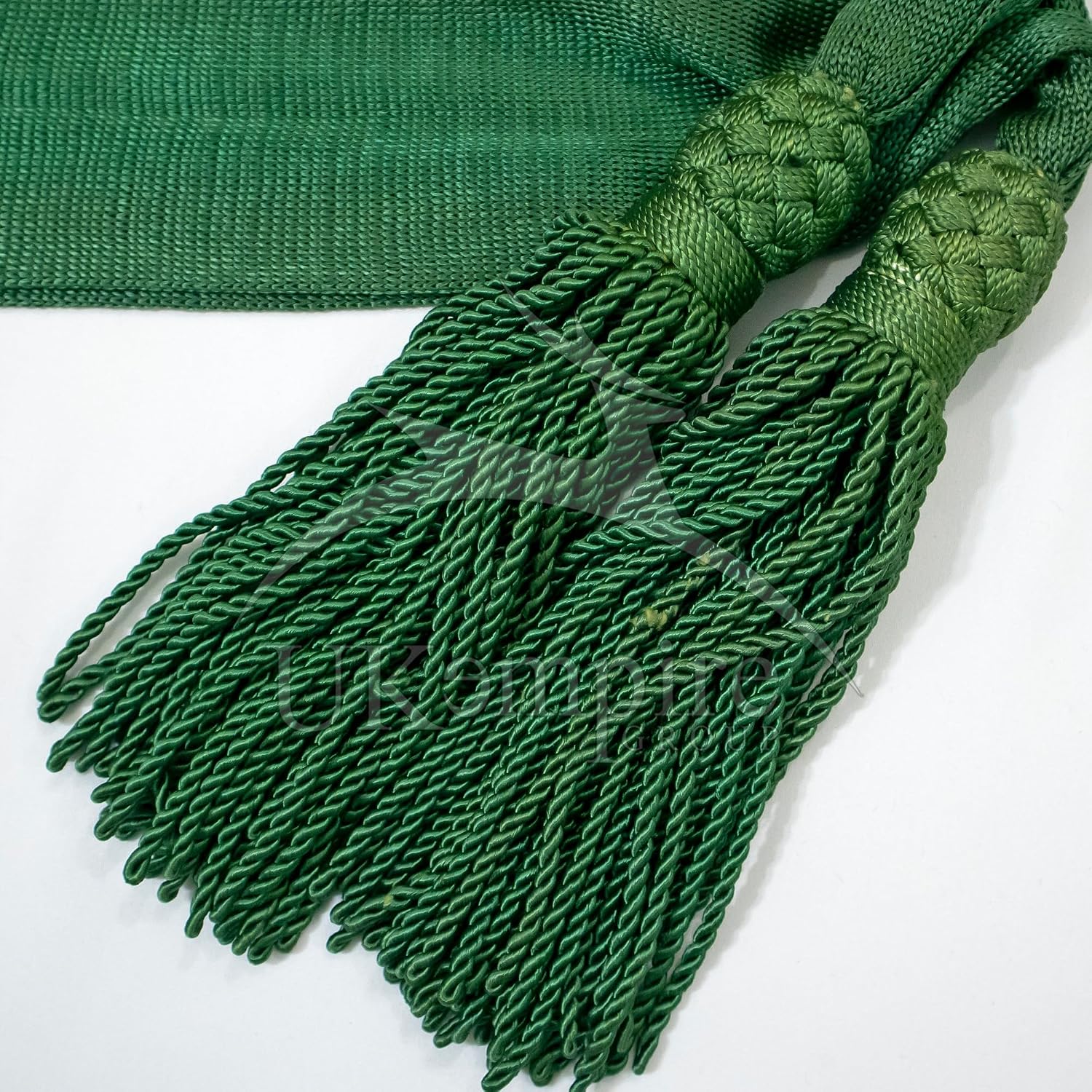 Civil War Officers Uniform Silk Waist Sash (Berdan Green) Premium Quality – ACW Reenactments Products