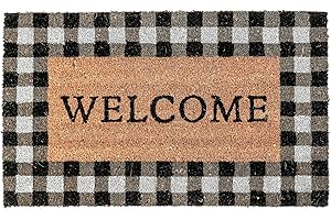 Buffalo Check Coir Mat: The Perfect Welcome for Your Home