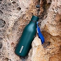 Vista 172 de BJPKPK Botellas de agua aisladas, botella de agua de metal de acero inoxidable de 18 onzas con correa, termo a prueba de fugas sin BPA, tazas