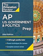 Princeton Review AP U.S. Government & Politics Prep, 22nd Edition: 3 Practice Tests + Complete Content Review + Strategies & Techniques (2024) (College Test Preparation)