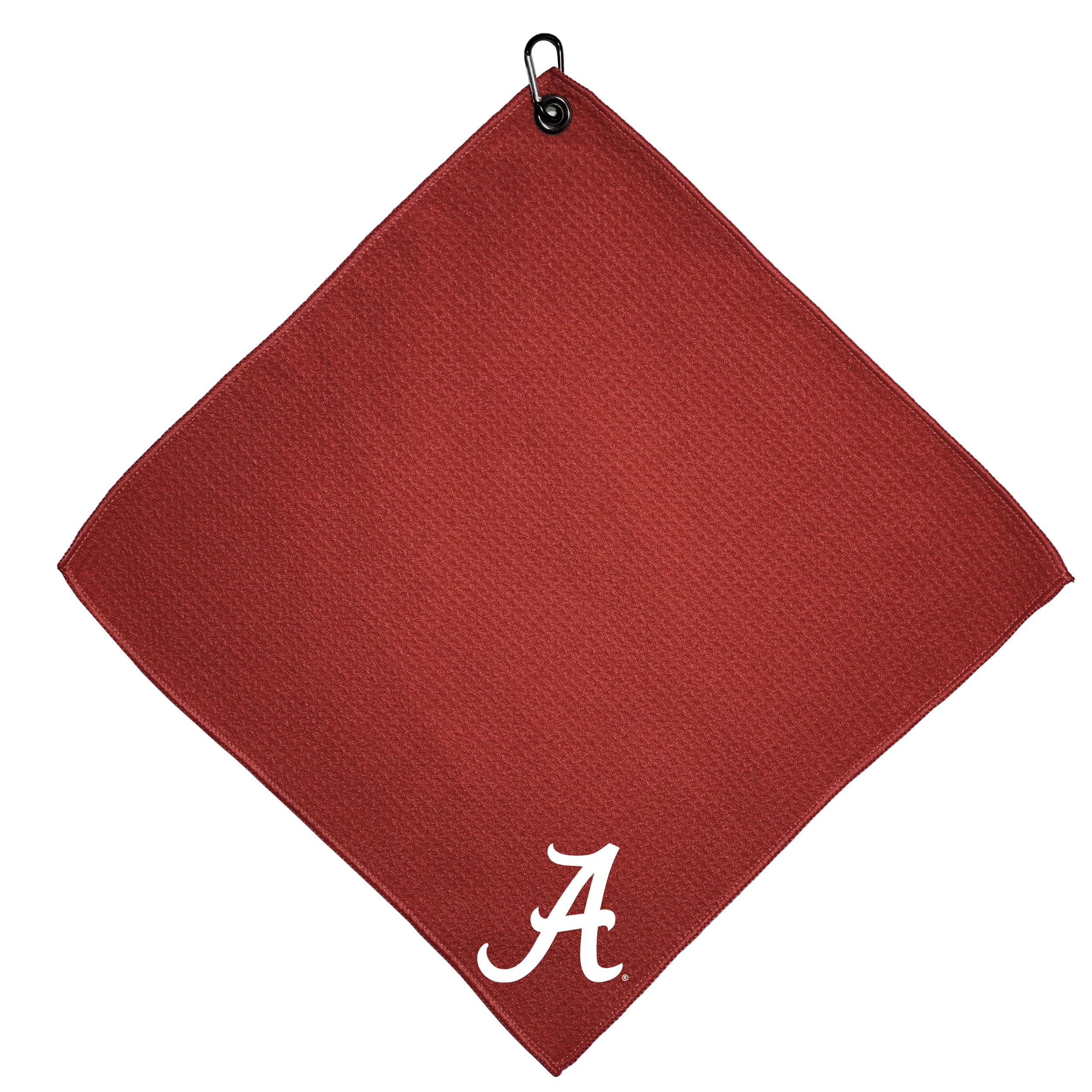 Team Golf NCAA Alabama Crimson Tide Microfiber Golf Towel, 15 x 15