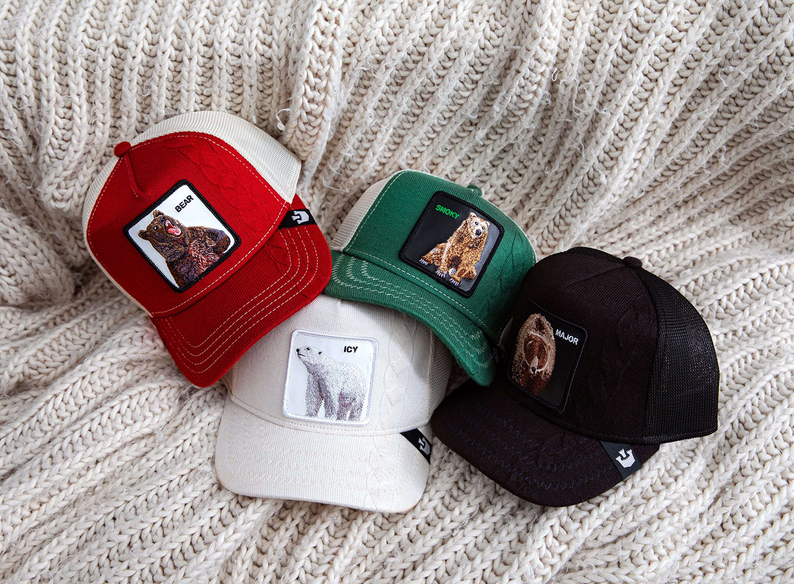 Goorin Bros. The Farm Snug Lyfe - Gorra de camionero ajustable