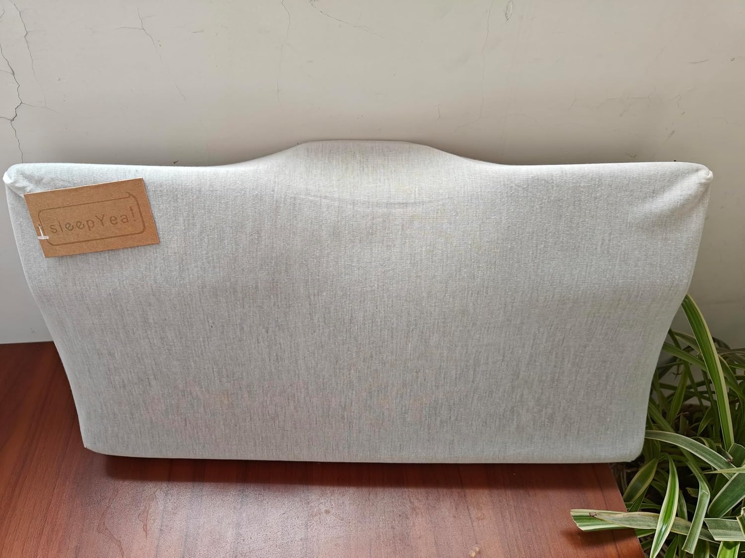 OUTDOOR SHAPING SleepYeal Knitted Fabric Storage Ottoman, Gray