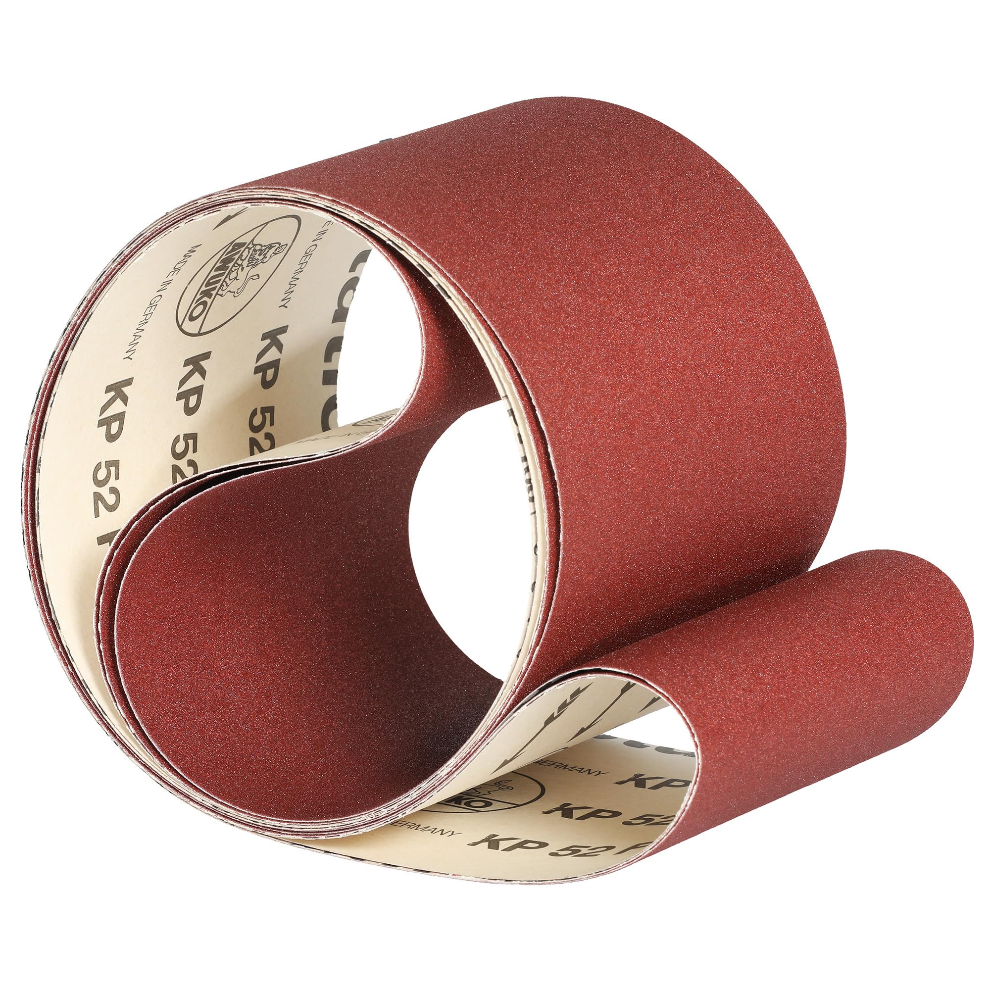 Fandeli - Bandes Abrasives En Oxyde D'aluminium 4" X 24" Pour Ponceuse A Bande Portable