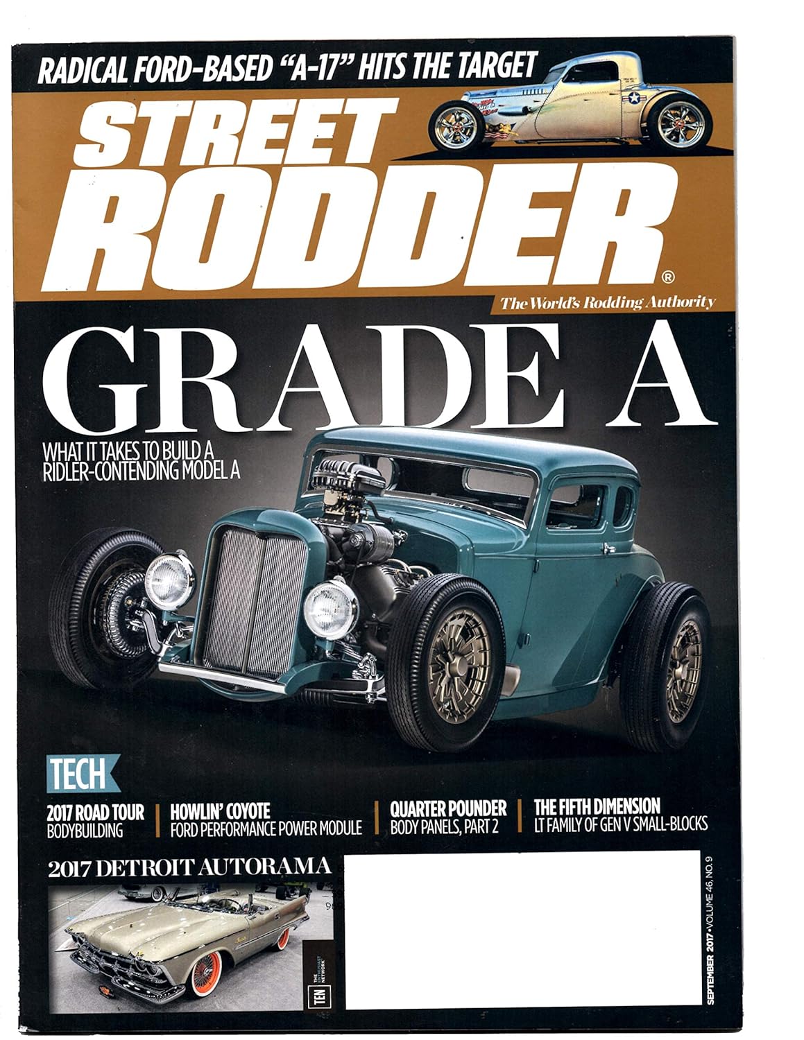 Street Rodder September 2017 Single Issue Magazine Grade A Model ...