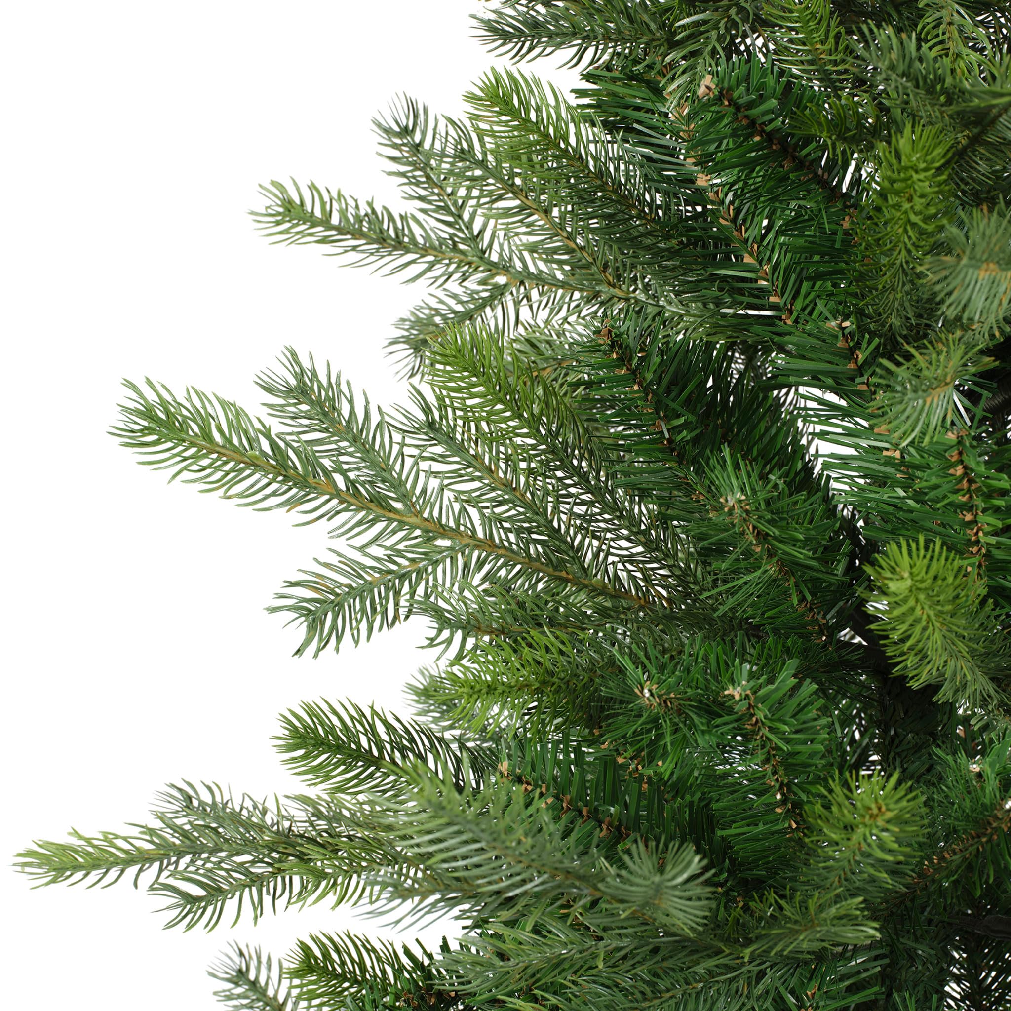 Kaemingk Tannenbaum künstlich im Topf 45cm hoch D.35cm - platzsparend & wiederverwendbar - Großer Mini-Weihnachtsbaum in Vase