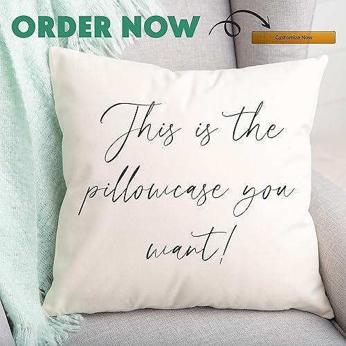 Miniatura 6 de Funda de almohada personalizada con nombre de familia de 18 x 18 pulgadas, diseño personalizado para abuela, nietos, abuela, mamá, mamá, mamá, mamá,