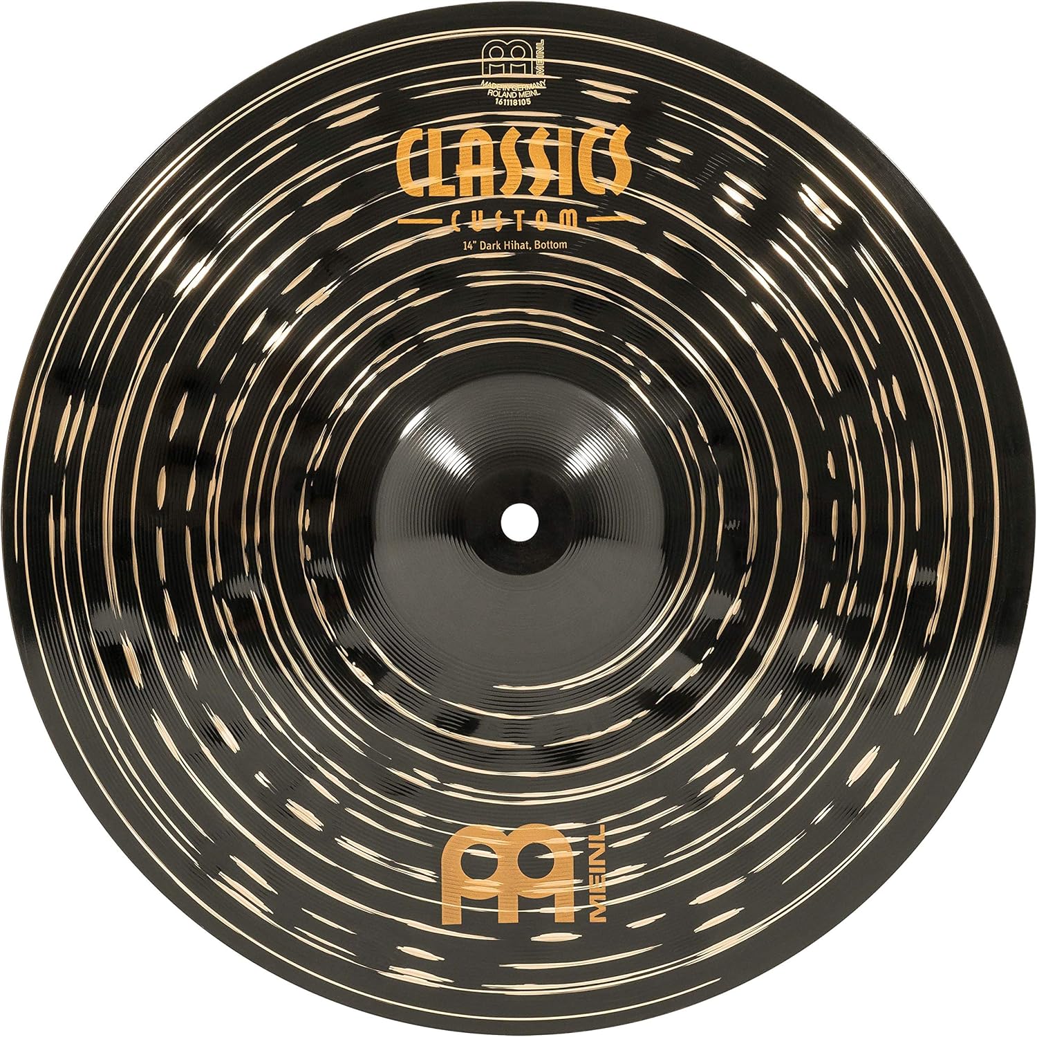 Meinl Cymbals CCD141620 Classics Custom Dark Cymbal Box Set with 14" Hihat, 16" Crash, & 20" Ride