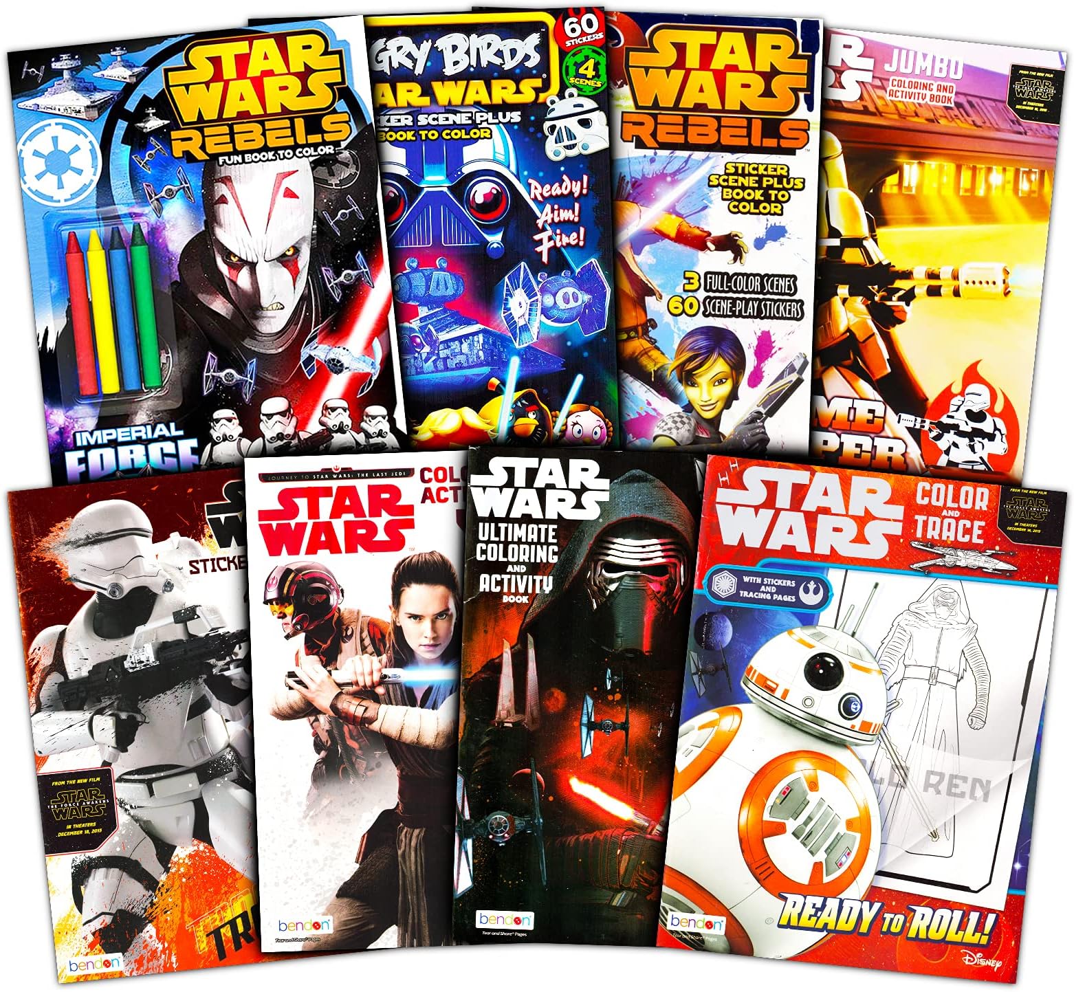 Star Wars Giant Coloring Book with Stickers (144 Pages