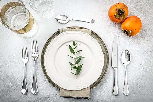 Miniatura 2 de MEPRA 106422020 Dolce Vita - Juego de cubiertos duraderos de acero inoxidable 18/10 estilo americano de 20 piezas para comedor fino, apto para