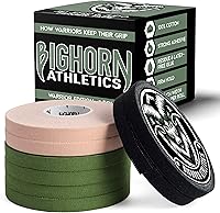 Vista 14 de Bighorn Athletics Cinta para dedos de Jiu Jitsu, cinta deportiva deportiva para lesiones y apoyo: BJJ, Judo, lucha, escalada en roca, voleibol