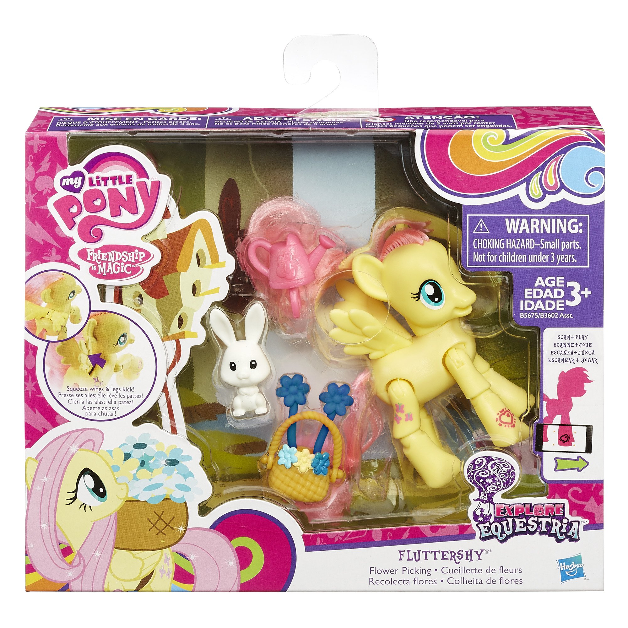 My Little Pony Friendship is Magic Fluttershy Flower Picking