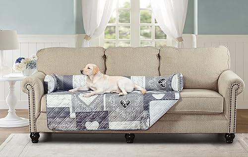 Miniatura 2 de Brilliant Sunshine Tapete acolchado calmante para cama para perro, funda extraíble lavable, protector de cojín y fundas de sofá para perros,