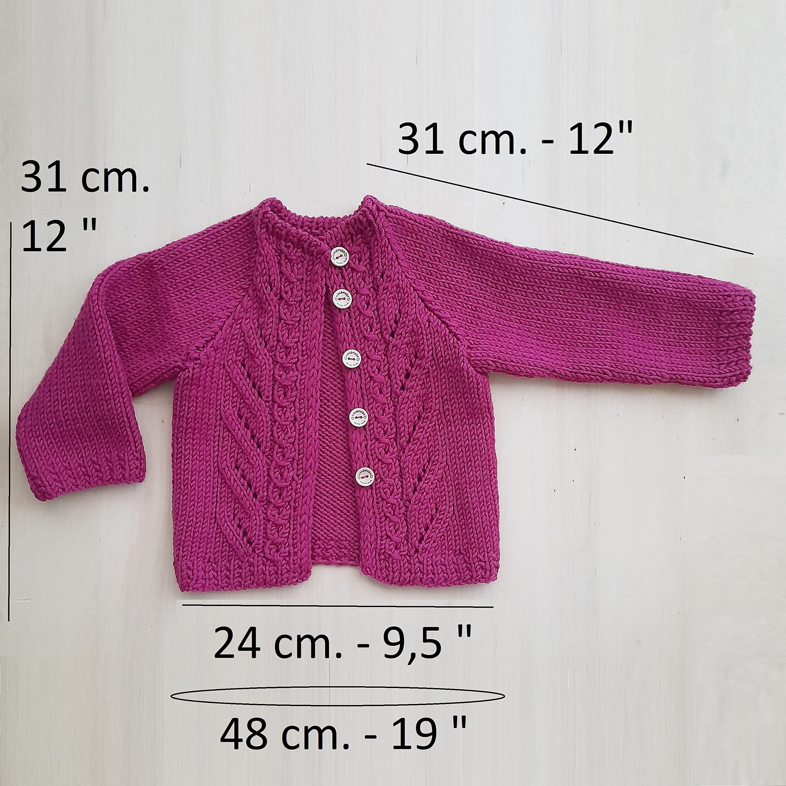 Golfino bebè, cardigan bimba, kimono neonato, regalo di nascita, regalo bebè neonato. ARTICOLO ORIGINALE E UNICO MOMpATchWORK