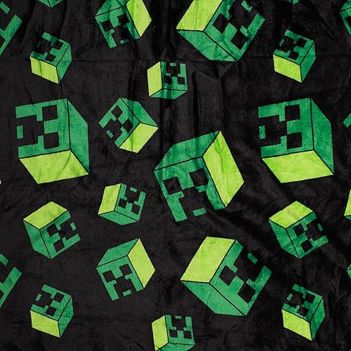 Miniatura 5 de Bioworld Minecraft Time to Mine Creeper Manta (45 x 60 pulgadas)