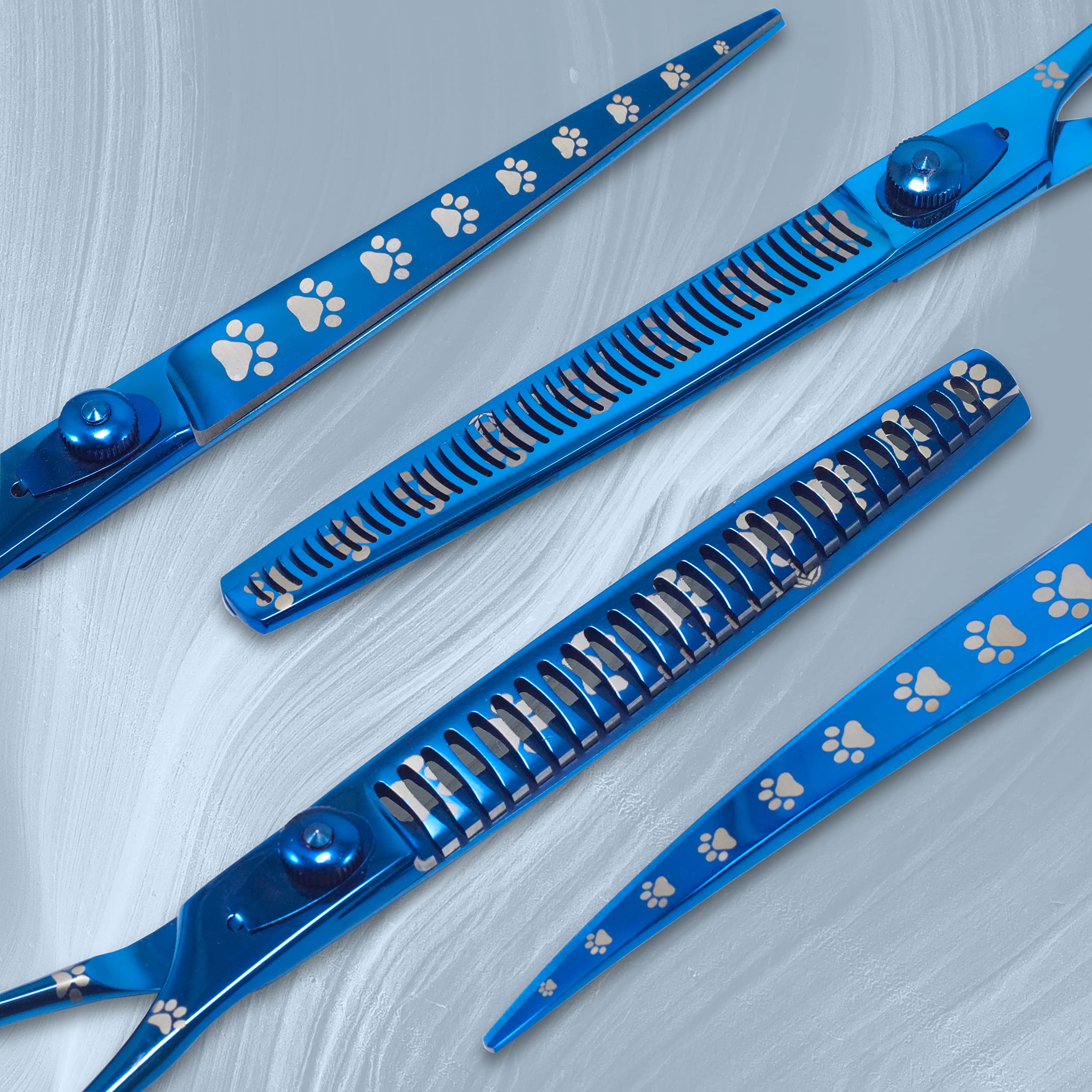 Amazon.com : Professional Dog Grooming Scissors Set of Straight
