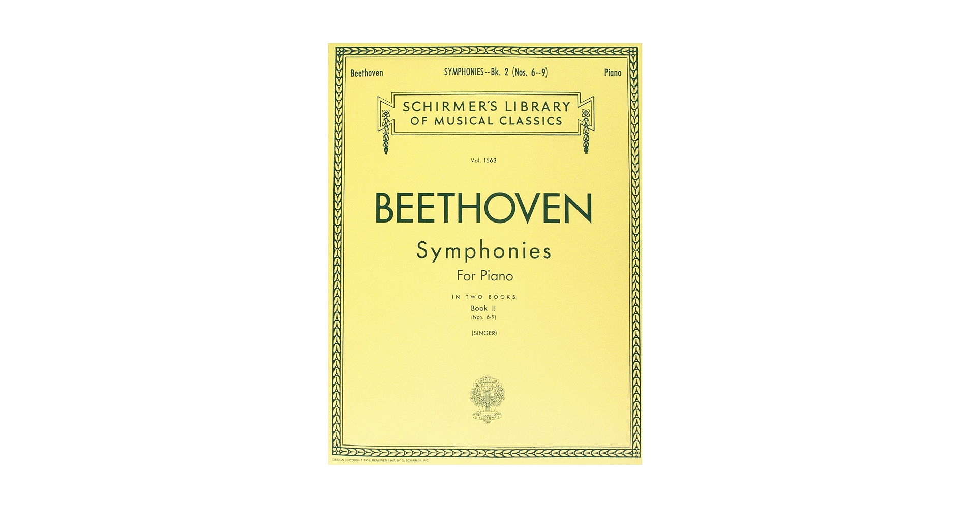 Beethoven: Symphonies for the Piano, Book 2, Nos. 6-9: Otto