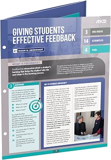 Giving Students Effective Feedback (Quick Reference Guide)
