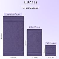 Vista 107 de Chakir Turkish Linens Toallas turcas de alta calidad 100% algodón para baño, toallas de baño grandes de 30 x 60 pulgadas (4 piezas, beige)