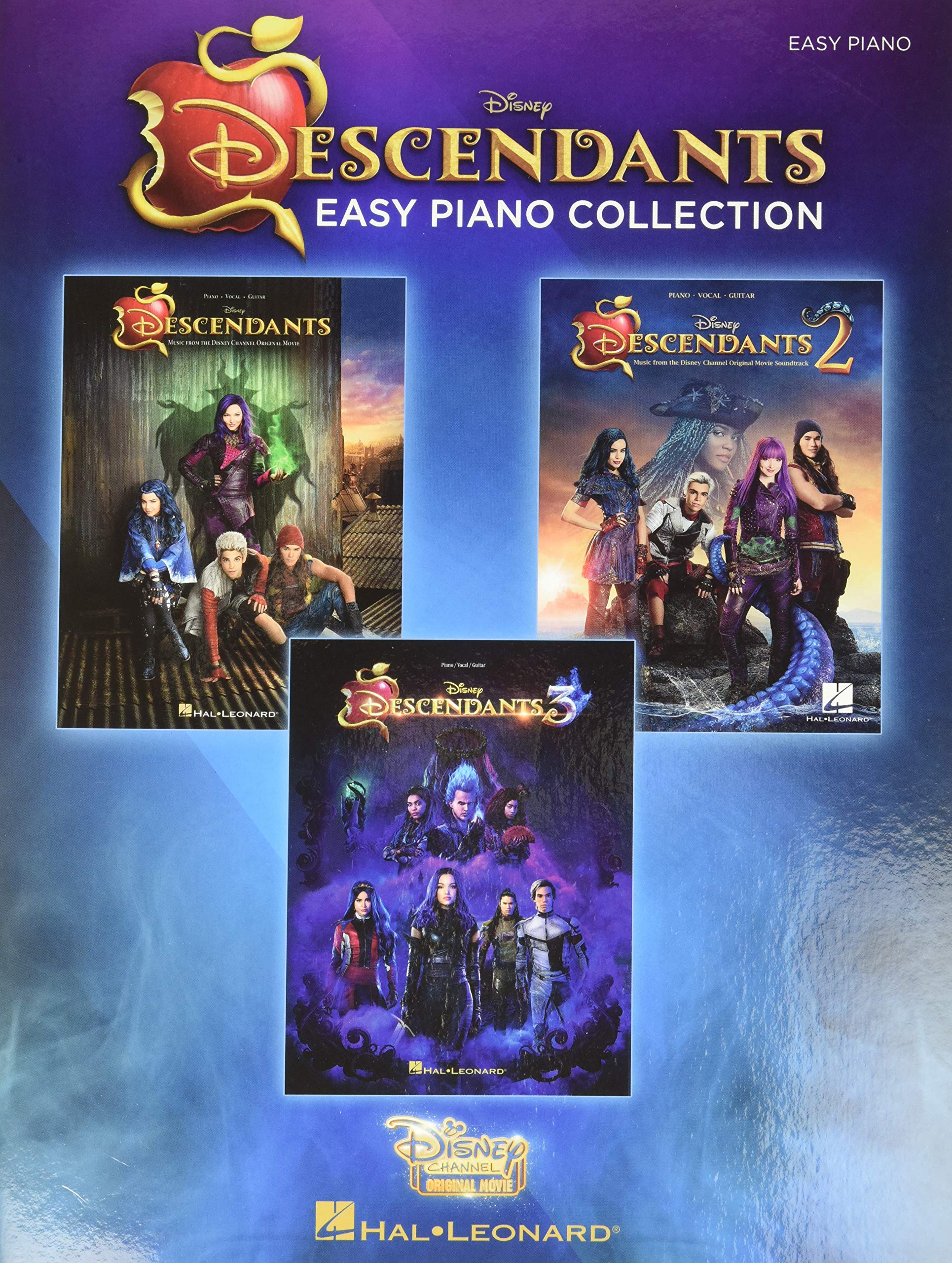 The Descendants Easy Piano Collection Disney Songbook | Music from the Trilogy | 10 Songs Including Rotten to the Core, Queen of Mean and More | Hal Leonard Sheet Music